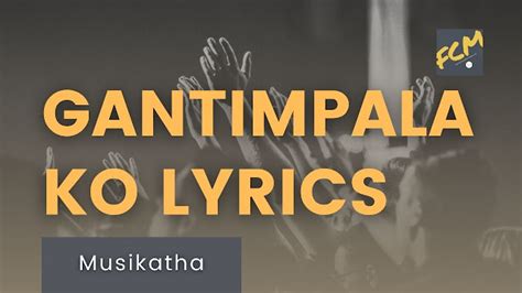 gantimpala ko lyrics|Gantimpala Ko {Lyrics} .
